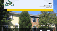 Desktop Screenshot of indiancreekapthomes.com